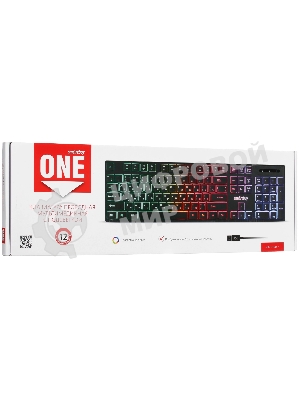 Клавиатура проводная мультимедийная Smartbuy (SBK-240U-K) ONE 240 USB черный