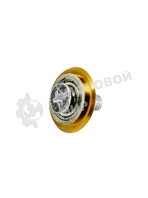 Ролик режущий с подшипником для плиткореза Denzel 22х6х6мм, TiN