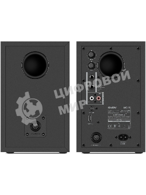 Акустическая система 2.0 АС SVEN MC-15, черный (60 Вт, Bluetooth, RCA, TRS, OPT, HDMI, AUX, вход наушников, пульт)