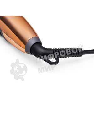 Выпрямитель для волос Polaris PHSS 2098TTi Tourmaline PROF черный/розовое золото, 22 мм, 220 °C, 5 режимов