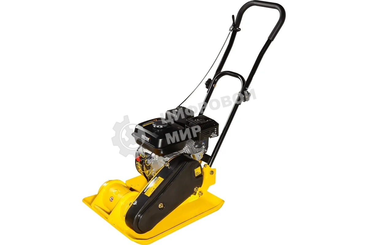 Виброплита бензиновая Huter VP-35 4780 Вт 6.5 л.с., 25 кН, подошва 580х500 мм, 1050 м2/ч, 105 дБ