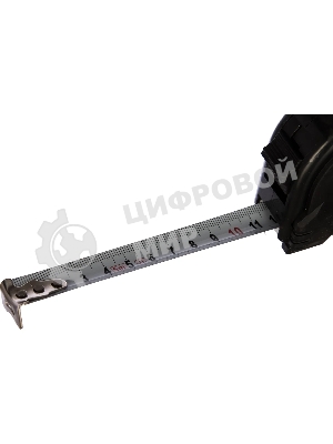 Рулетка Matrix 5мх19мм обрезиненный корпус, черный