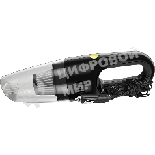 Пылесос автомобильный QUMO VaccoPM 6D черный/серый, 120 Вт, уборка сухая, пылесборник контейнер 0.35 л