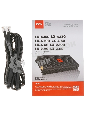 Усилитель автомобильный ACV LX-2.100 двухканальный