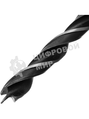 Сверло по дереву Сибртех, 10 мм, цилиндрический хвостовик