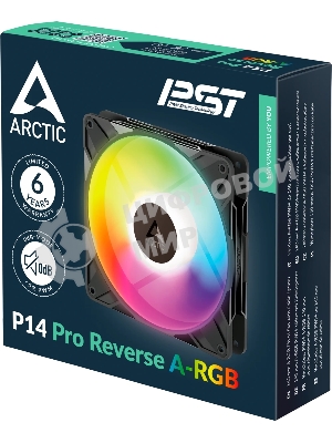 Вентилятор в корпус Arctic Cooling Вентилятор корпусной ARCTIC 14 Pro Reverse A-RGB (ACFAN00323A) 