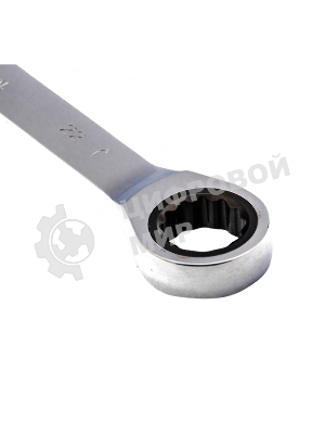 Ключ комбинированный трещоточный Matrix 14814 22 мм, CrV зеркальный хром