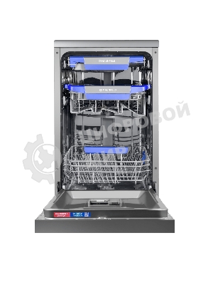 Посудомоечная машина Maunfeld MWF45331S, серебристый, 45 см, 10 компл., 49 дБ, класс A++