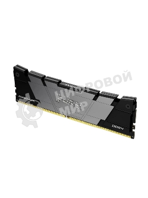 Оперативная память Kingston Fury Renegade, DDR4, 8GB (1x8GB), 3600MHz, CL16, DIMM, с радиатором, черный