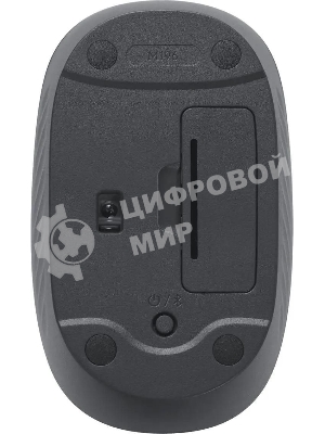 Мышь беспроводная Logitech M196 графитовый, 1000 dpi, Bluetooth, кнопки - 3