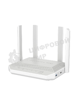 Мультигигабитный интернет-центр Netcraze Giga (NC-1012) с Mesh Wi-Fi 6 AX3000, Smart-коммутатором 1×2.5G/SFP и 4×1G, многофункциональными портами USB 3.0 и 2.0
