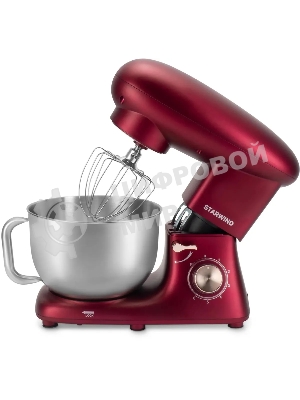 Миксер планетарный Starwind SPM7170 1600 Вт, гранатовый