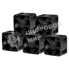 Комплект вентиляторов для корпуса Arctic S4028-15K (5 шт.) черный, 40 мм, 15000 об/мин, 4 pin