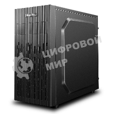 Компьютерный корпус Deepcool MATREXX 30 без БП, большое боковое окно, черный, MICRO ATX/MINI-ITX