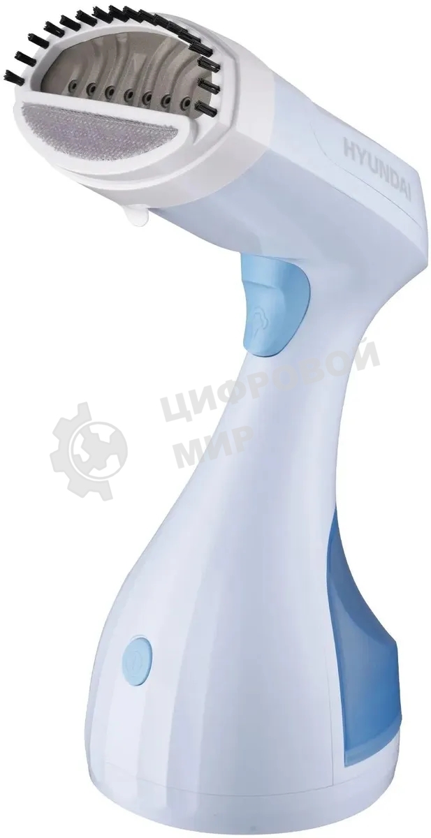 Отпариватель Hyundai H-HS03008 белый/голубой, 1500 Вт, 26 г/мин, 300 мл