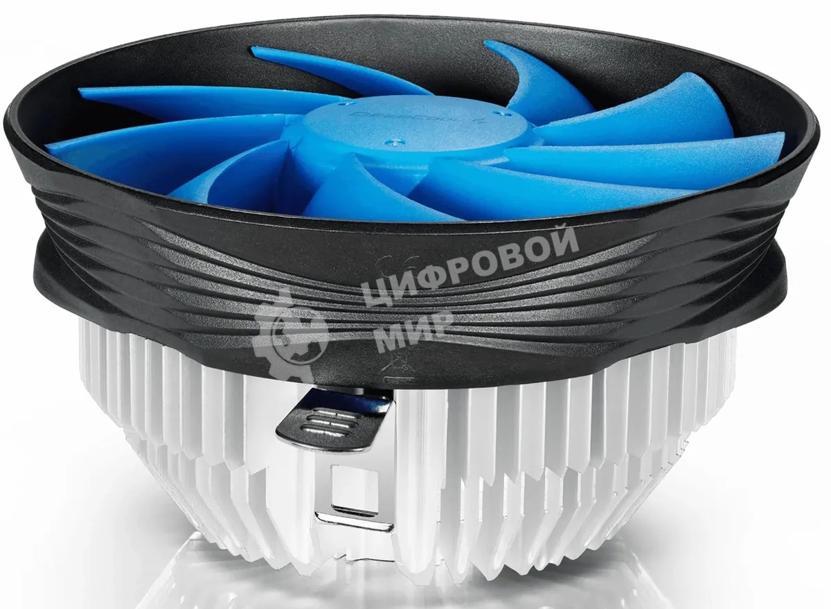 Кулер для процессора DEEPCOOL GAMMA ARCHER PRO V2 черный/синий, 120 мм, алюминий/медь, 1600 об/мин, 21 дБ, 4 pin, 110 Вт, 65.5 мм