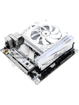 Устройство охлаждения(кулер) Thermalright AXP-90 X47 White Soc-AM5/AM4/1200/1700/1851 белый 4-pin 22.4dB Al+Cu 310gr Ret (AXP-90-X47-WH)