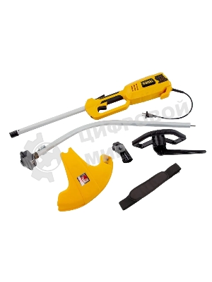 Триммер электрический Denzel TE-1100, 1100 Вт, 380 мм, катушка, разборная штанга