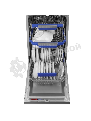 Посудомоечная машина Maunfeld MWF45331S, серебристый, 45 см, 10 компл., 49 дБ, класс A++