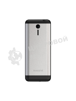 Мобильный телефон Maxvi X10i серебристый металлик