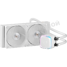 Система жидкостного охлаждения Ocypus Iota L24 WH ARGb белый 120мм алюминий+медь 2000rpm 29db 4-pin 280W