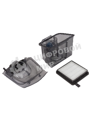 Пылесос SUPRA VCS-2400 серый/синий, 380/2400 Вт, уборка сухая, пылесборник контейнер 2 л