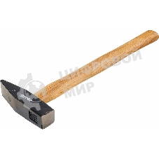 Молоток слесарный Sparta 102045 200 г, квадратный боек, деревянная рукоятка