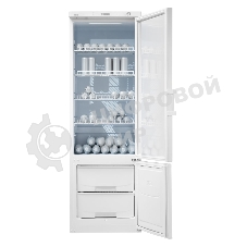 Холодильник Pozis RK-254 белый двухкамерный 260/80л морозилка снизу