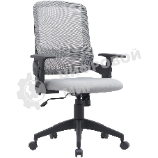 Кресло Cactus CS-MC313-BKGY черный, сетка