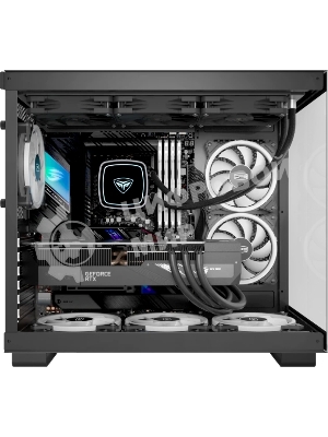 Компьютерный корпус без блока питания Case PCCooler C3T500 ARGB BK, Midi-Tower, TG, 6x120мм ARGB, 1xUSB-C 3.1 + 2xUSB-A 3.0, ATX, mATX, mITX черный