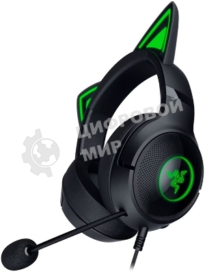 Гарнитура проводная Razer Kraken Kitty V2 - черный Headset черный