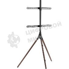 Подставка для телевизора Cactus CS-ST1246BKWN черный/орех, 45
