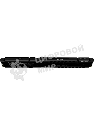 Оперативная память Kingston Fury Beast Black, DDR5, 32GB (1x32GB), 5200 MHz, CL40, с радиатором, черный