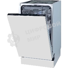 Встраиваемая посудомоечная машина Gorenje GV561D10, узкая, ширина 44.8см, полновстраиваемая, загрузка 11 комплектов