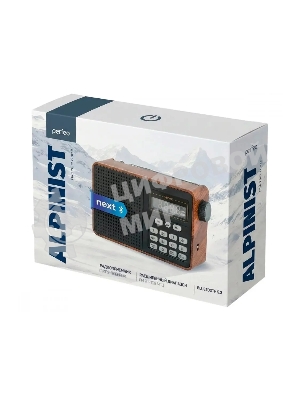 Радиоприемник PERFEO (PF_D0574) ALPINIST , коричневый