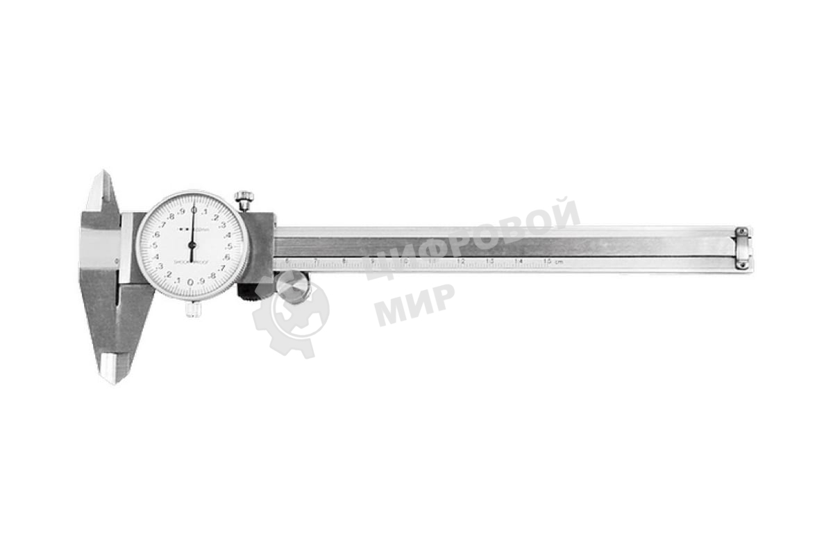 Штангенциркуль Matrix 150 мм, стрелочный