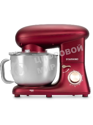 Миксер планетарный Starwind SPM7170 1600 Вт, гранатовый