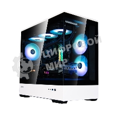 Компьютерный корпус ZALMAN P30 BW, MATX, BLACK/WHITE, WINDOW, 2x3.5