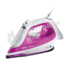 Утюг Braun SI5225PU фиолетовый/белый, 2500 Вт, 50 г/мин, 200 г/мин, 300 мл