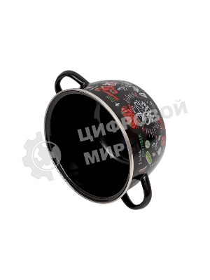 Кастрюля Appetite 1RC161M Gazpacho сферическая эмалированная 2 л