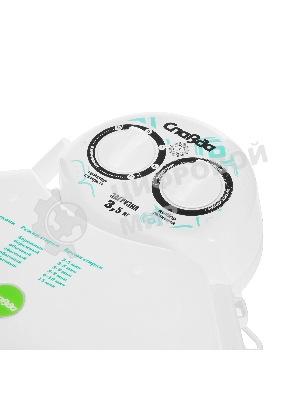 Стиральная машина Славда WS-35E белый, загрузка вертикальная 3,5 кг, 0 об/мин, класс А+