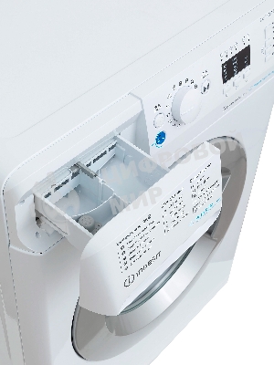Стиральная машина Indesit BWSA 6109 WSV RU 869895600330 белый, загрузка фронтальная 6 кг, 1000 об/мин, класс: А