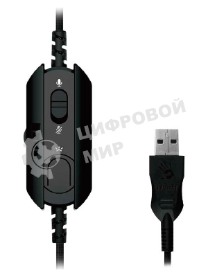 Гарнитура Bloody G575 чёрный, проводная, подсветка