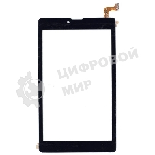 Сенсорное стекло (тачскрин) PX070177A241, черное