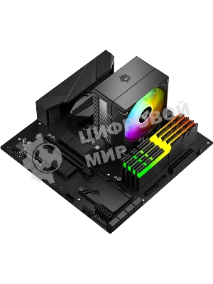 Кулер Cooler ID-Cooling SE-903-XT V2 ARGb LGA1851/1700/1200/115X/AM5/AM4 (TDP 150W, PWM, 3 тепл.трубки прямого контакта, FAN 100мм, Addressable RGb LED) RET