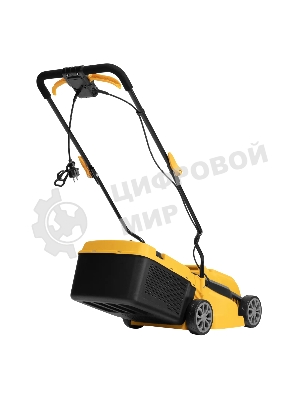 Газонокосилка электрическая Denzel GMC-1200, шир., 32 см, 1200 Вт, 3 уров., травосб. 30 л