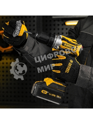 Щетка для дрели Denzel 65 мм, чашка, со шпилькой, нержавеющая витая проволока