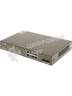 Коммутатор 8GE/2SFP POE MANAGED G3310P-8-150W IP-COM