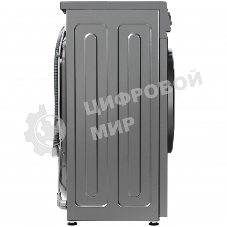 Стиральная машина Бирюса WM-SM510/10 M металлик, загрузка фронтальная 5 кг, 1000 об/мин, класс: А+++