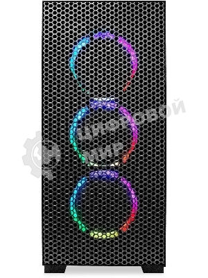 Компьютер IRU Tactio 510B7GP TWR i7 14700F (2.1) 64Gb SSD1Tb RTX 5070 12Gb Windows 11 Pro GbitEth 850W черный (RUS) (2126642)